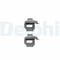 DELPHI LX0370 - Kit de accesorios, pastillas de frenos
