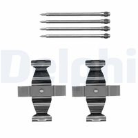 DELPHI LX0546 - Kit de accesorios, pastillas de frenos