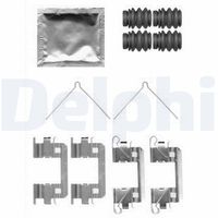 DELPHI LX0197 - Kit de accesorios, pastillas de frenos