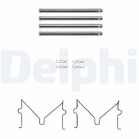 DELPHI LX0691 - Kit de accesorios, pastillas de frenos