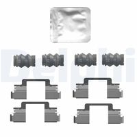 DELPHI LX0313 - Kit de accesorios, pastillas de frenos