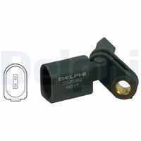 DELPHI SS20382 - Sensor, revoluciones de la rueda