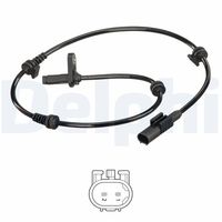 DELPHI SS20552 - Sensor, revoluciones de la rueda