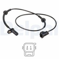 DELPHI SS20569 - Sensor, revoluciones de la rueda