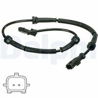 DELPHI SS20572 - Sensor, revoluciones de la rueda