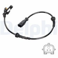 DELPHI SS20765 - Sensor, revoluciones de la rueda