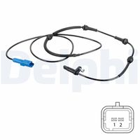 DELPHI SS20832 - Sensor, revoluciones de la rueda