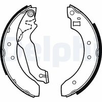 BSF 7034 - Juego de zapatas de frenos - TOP-KIT®