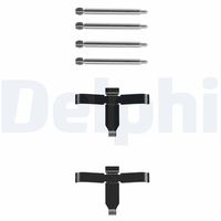 BREMBO A02204 - Kit de accesorios, pastillas de frenos - PRIME LINE