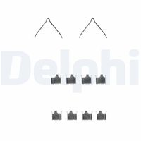 BOSCH 1987474642 - Kit de accesorios, pastillas de frenos