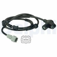 DELPHI SS20381 - Sensor, revoluciones de la rueda
