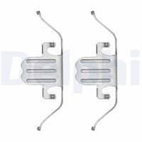 BOSCH 1987474812 - Kit de accesorios, pastillas de frenos