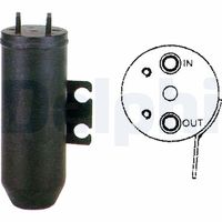 DELPHI TSP0175288 - Filtro deshidratante, aire acondicionado
