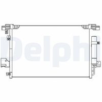 DELPHI TSP0225648 - Condensador, aire acondicionado