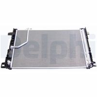 DELPHI TSP0225672 - Condensador, aire acondicionado