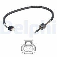 DELPHI TS30222 - Sensor, temp. gas escape