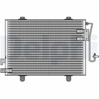 DELPHI TSP0225131 - Condensador, aire acondicionado