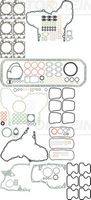 VICTOR REINZ 12316006 - Juego completo de juntas, motor