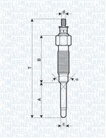 FEBI BILSTEIN 19103 - Bujía de precalentamiento