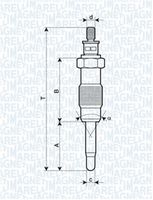 ERA 886053 - Bujía de precalentamiento