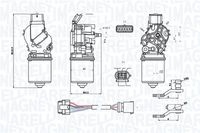 ESEN SKV 19SKV160 - Motor del limpiaparabrisas
