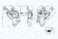 CASCO CWM15420GS - Motor del limpiaparabrisas - Genuine
