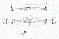 ESEN SKV 05SKV085 - Varillaje de limpiaparabrisas