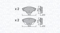 HELLA 8DB355021001 - Juego de pastillas de freno