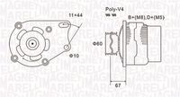 HELLA 5DR004246431 - Regulador del alternador
