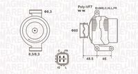 HELLA 8EL012429151 - Alternador