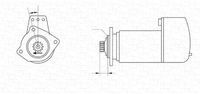 HELLA 8EA012586041 - Motor de arranque