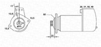 ERA ZM904 - Interruptor magnético, estárter