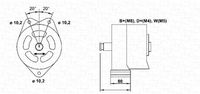 CASCO CAL10637GS - Alternador - Genuine