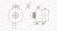 MAGNETI MARELLI 063731728010 - Alternador