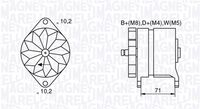 HELLA 8EL012584171 - Alternador