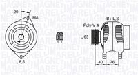 LUCAS LRA02646 - Alternador