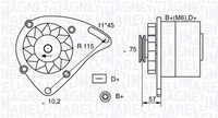 HELLA 8EL012427371 - Alternador