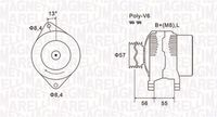 LUCAS LRB00219 - Alternador