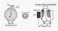 LUCAS LRB00357 - Alternador