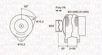 HELLA 8EL011710531 - Alternador