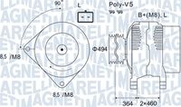 HELLA 8EL011710611 - Alternador