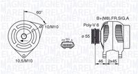 LUCAS LRA02799 - Alternador