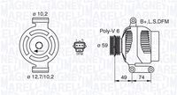 LUCAS LRA01150 - Alternador