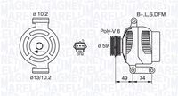 LUCAS LRB00497 - Alternador