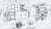HELLA 8EA011610501 - Motor de arranque