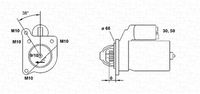 HELLA 8EA011610501 - Motor de arranque