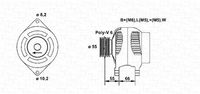 LUCAS LRA01741 - Alternador