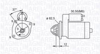 HELLA 8EA012527771 - Motor de arranque