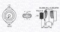 LUCAS LRA02877 - Alternador