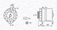 MAGNETI MARELLI 063321409010 - Alternador
